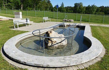 Barfußpfad Kneipp-Gesundheitsanlage Monheim