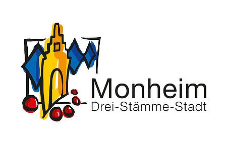 Logo der Drei-Stämme-Stadt Monheim