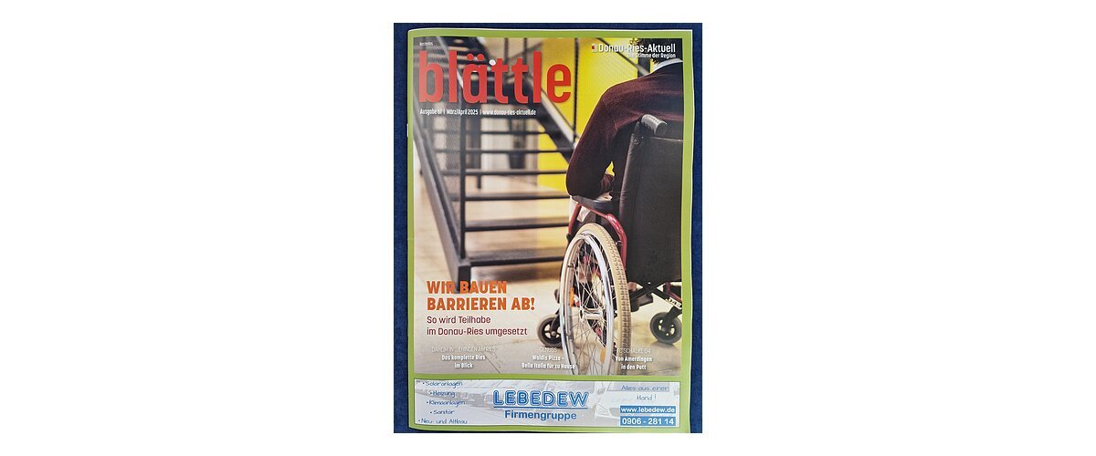 Neue Ausgabe vom blättle 2025