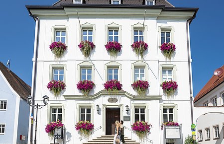 Das Rathaus in Monheim