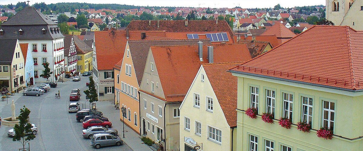 Blick in die Innenstadt