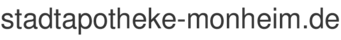 stadtapotheke-monheim.de